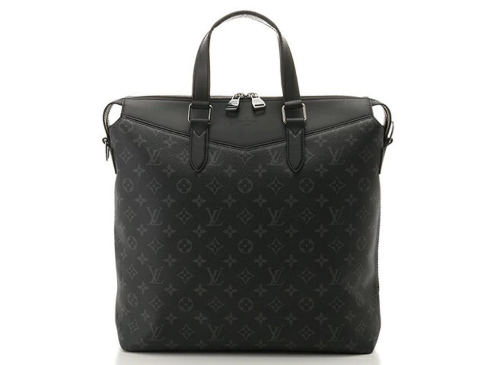 LOUIS VUITTON Bag Tote Explorer Monogram Eclipse Black
